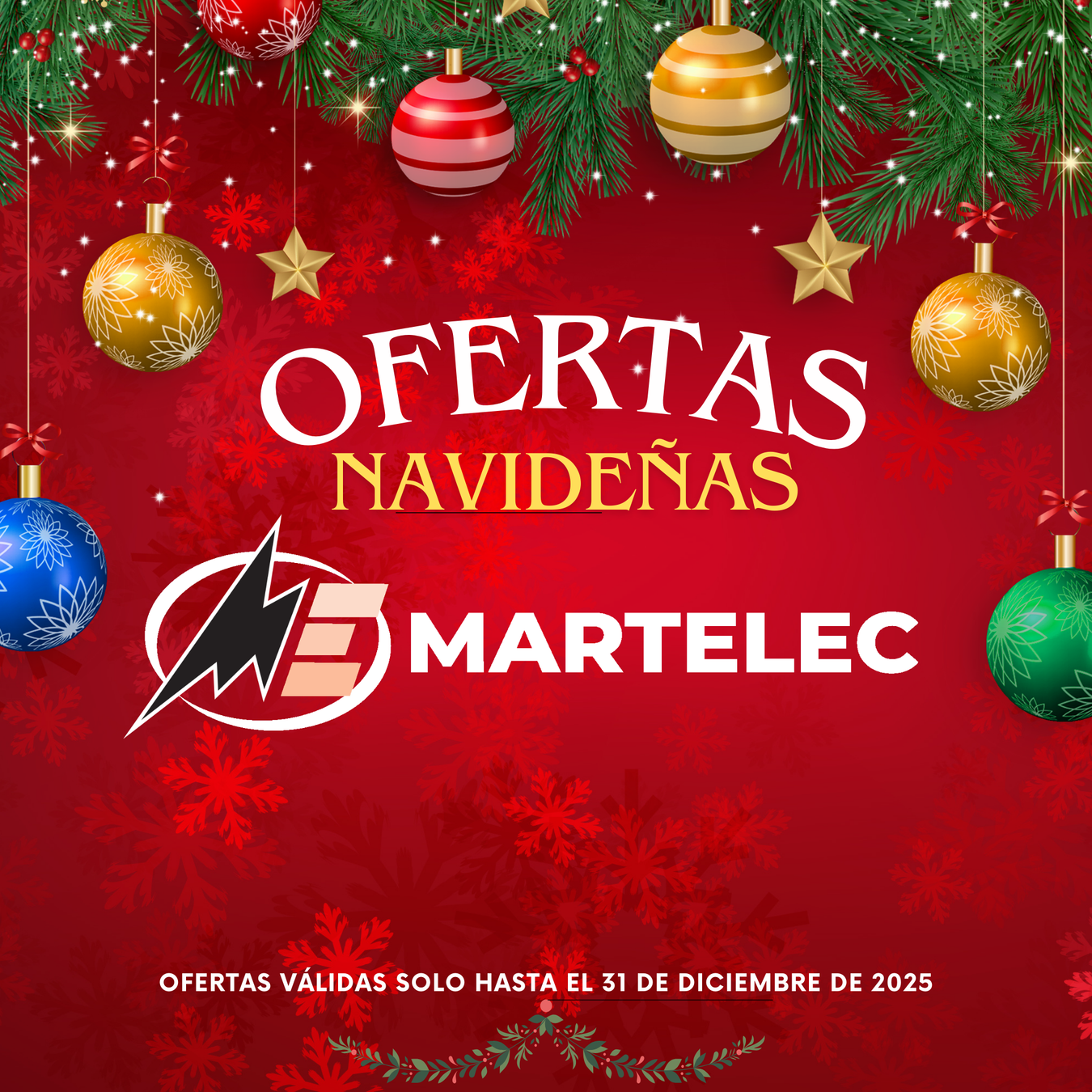Ofertas Navideñas Martelec