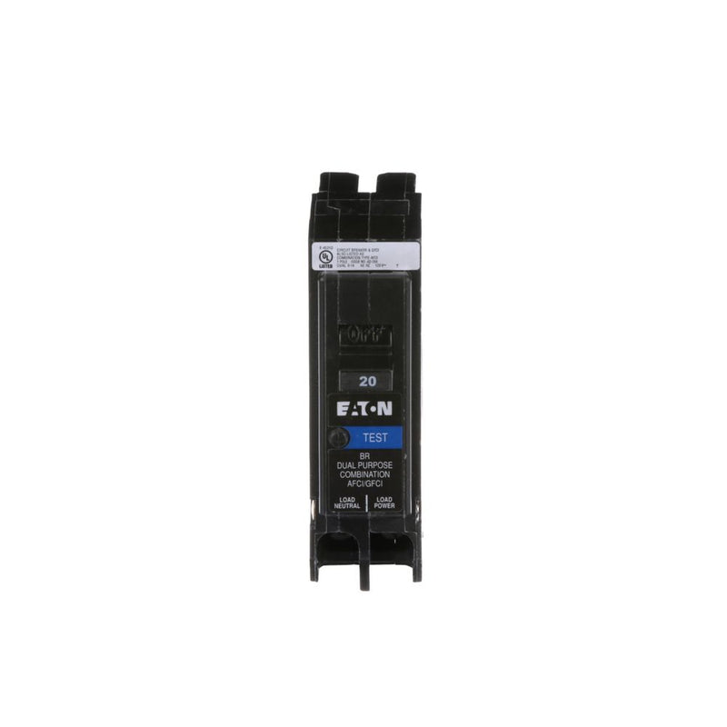 EATON BR Arc Fault/ Ground Fault Circuit Breaker