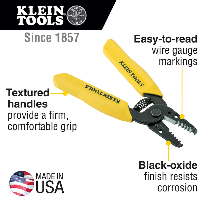 Klein Tools Wire Stripper Cutter (10-18AWG)