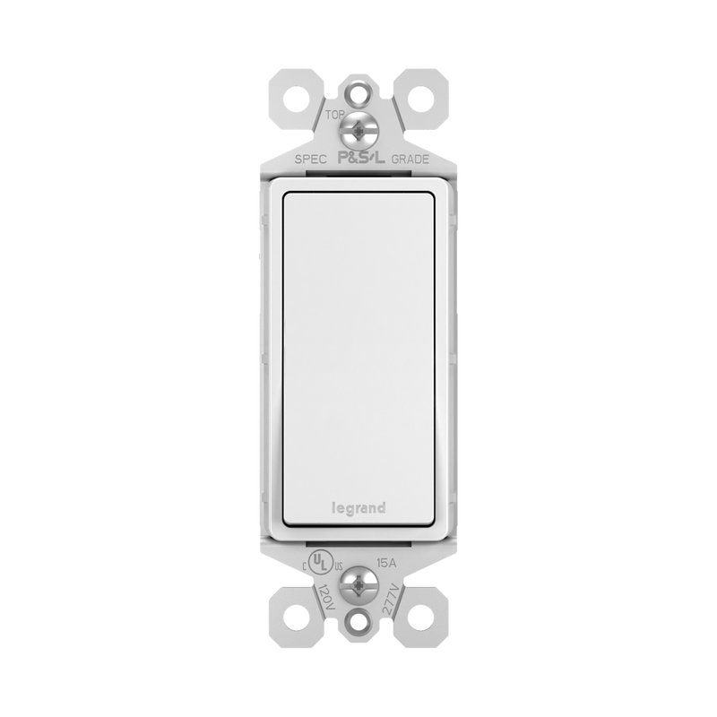 15A Decora 3-Way Switch, White