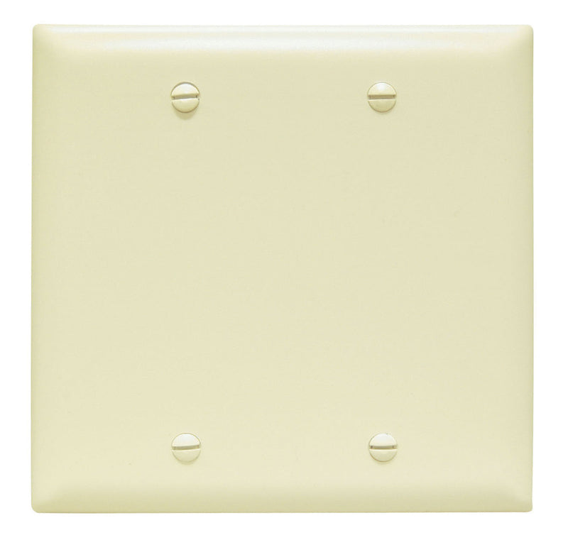 Blank Plates, Box Mounted, Two Gang