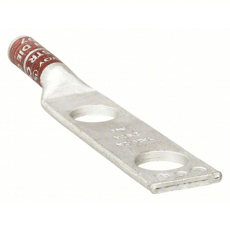 Burndy Hy Lug #2 Compression Connector, 2-Hole
