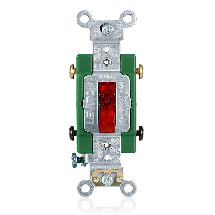 30A 120V Toggle Pilot Light