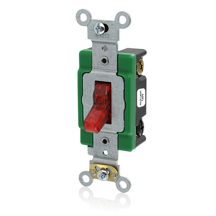 30A 120V Toggle Pilot Light