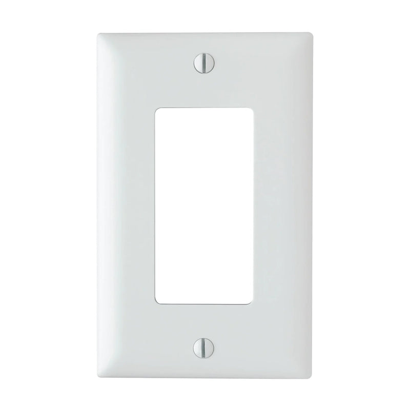 Thermoplastic 1-Gang Decorator Wall Plate