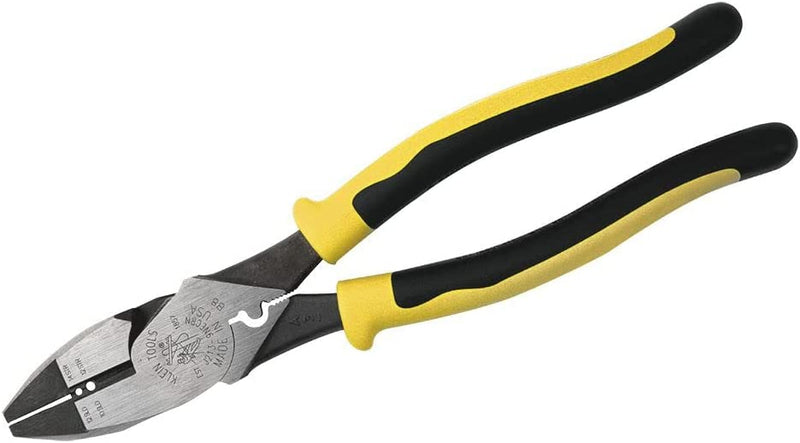 Klein Tools  Journeyman™ Pliers Connector Crimp Side Cut 9-Inch