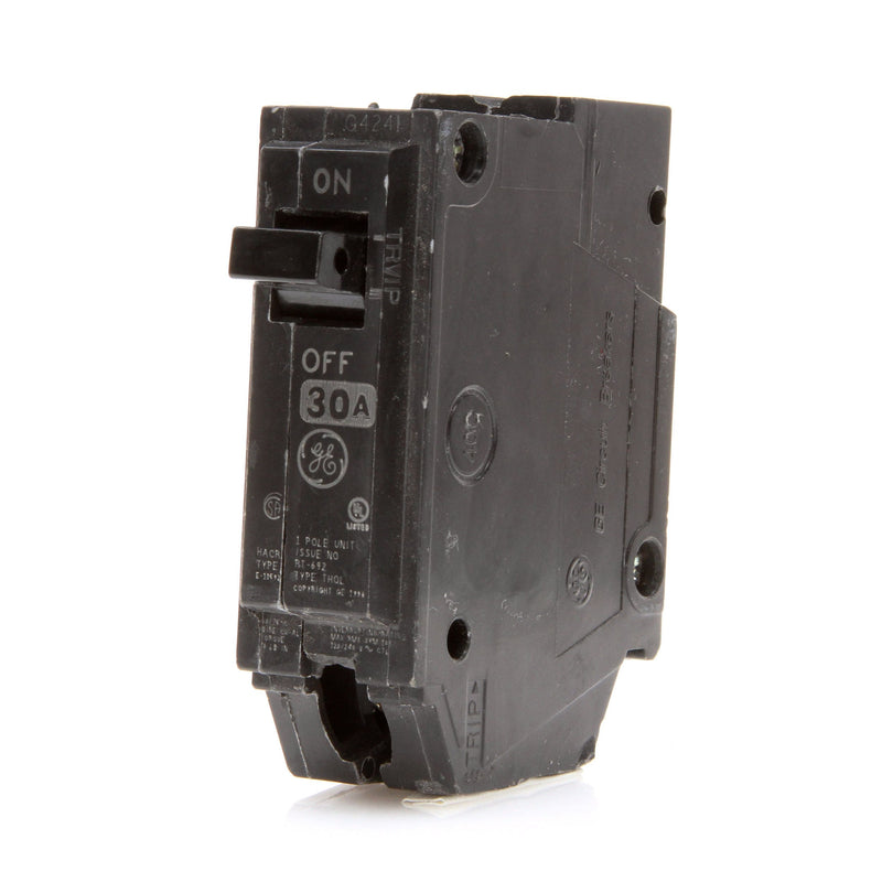 GE 30-Amp 1-Pole Standard Trip Circuit Breaker