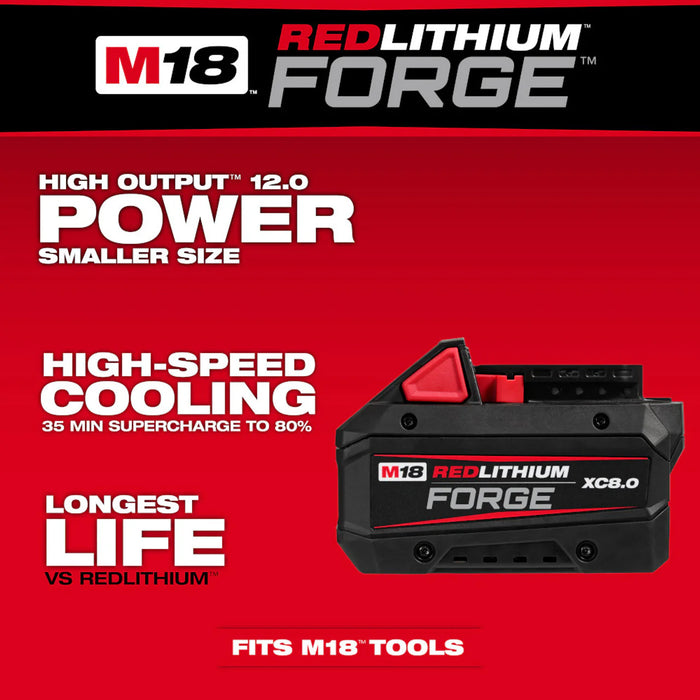 Milwaukee M18™ REDLITHIUM™ FORGE™ XC8.0 Battery 48-11-1881