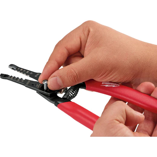 Milwaukee 7-1/8" Wire Stripper/Cutter for Solid & Stranded Wire 48-22-6109