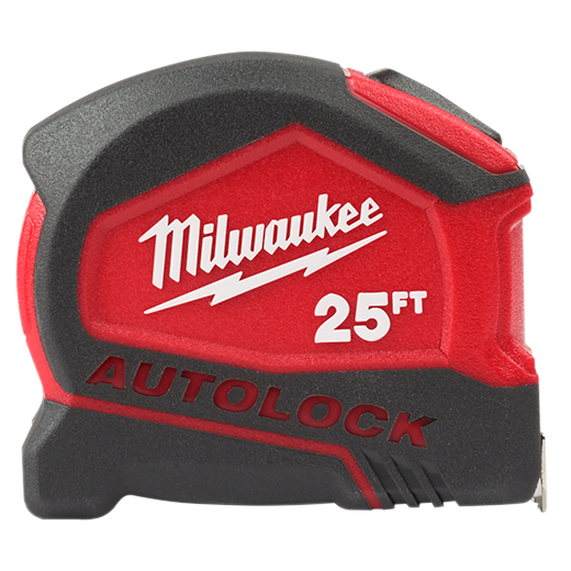 Milwaukee 25ft Compact Auto-Lock Tape Measure 48-22-6825