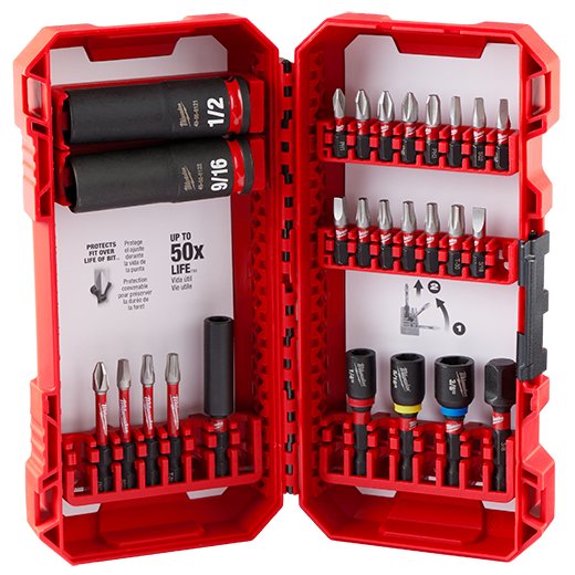 Milwaukee SHOCKWAVE Impact Duty™ Drive and Fasten Set - 26PC  48-32-4408