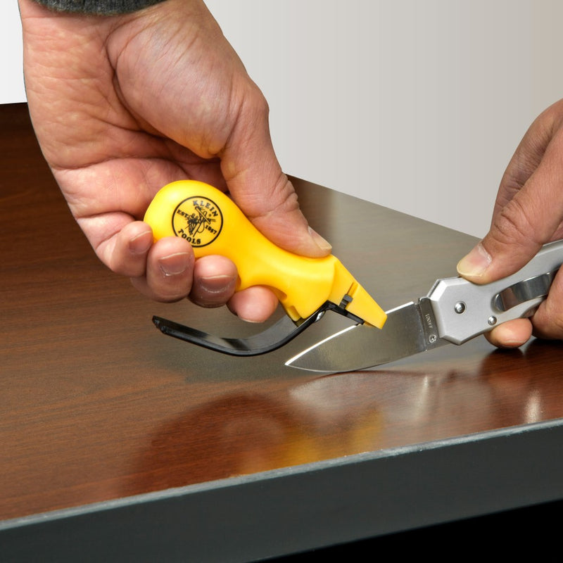 Klein Tools  Combination Knife and Scissors Sharpener