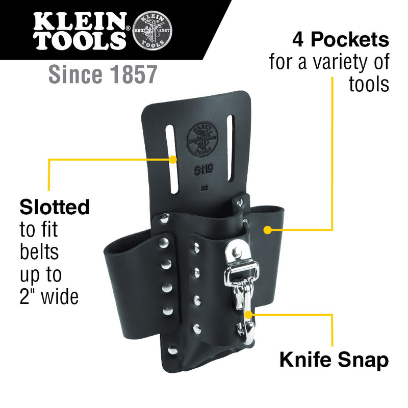 Klein Tools  4 Pocket Tool Pouch