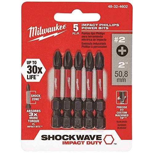 Milwaukee SHOCKWAVE™ Impact Phillips Bits