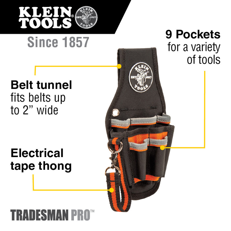 Tradesman Pro™ Tool Pouch 9 Pockets