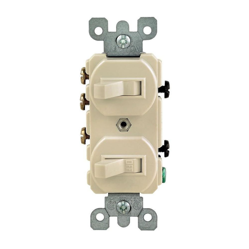 Duplex Style Single-Pole / 3-Way Combination Switch