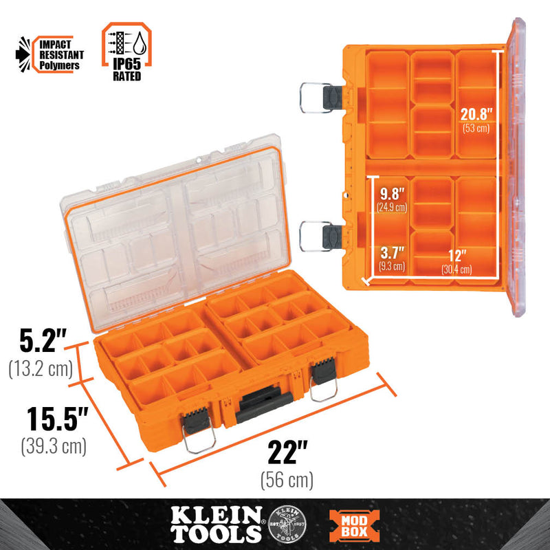 Klein Tools  MODbox™ Tall Component Box, Full Width 54806MB