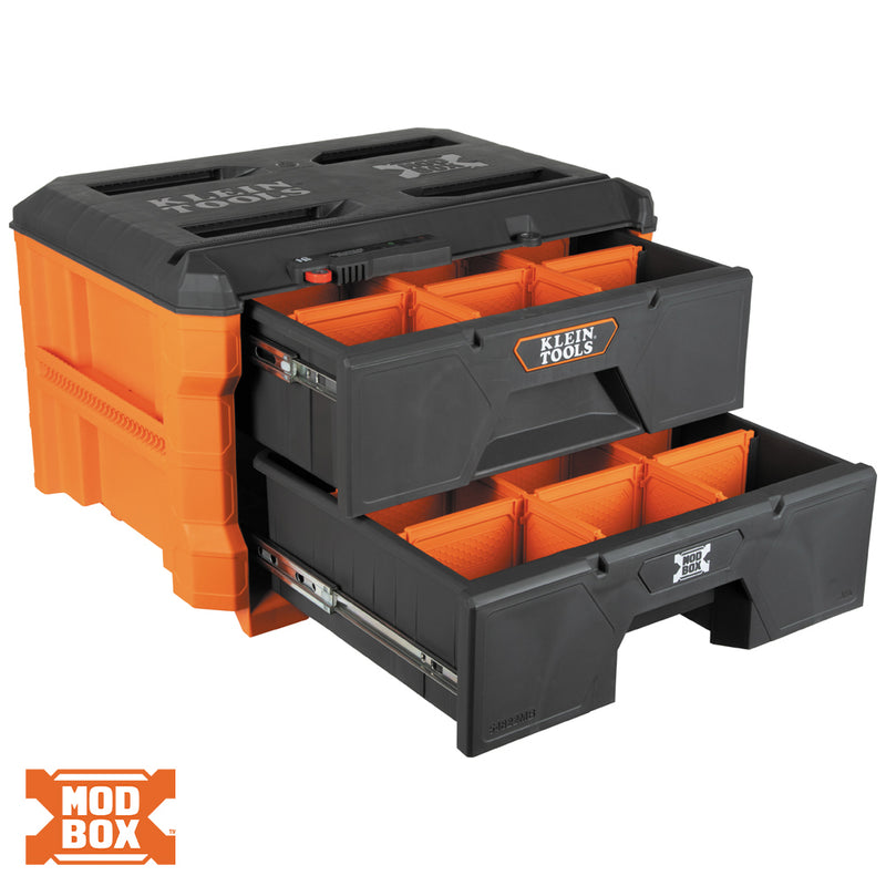 Klein Tools  MODbox™ Two Drawer Toolbox 54822MB