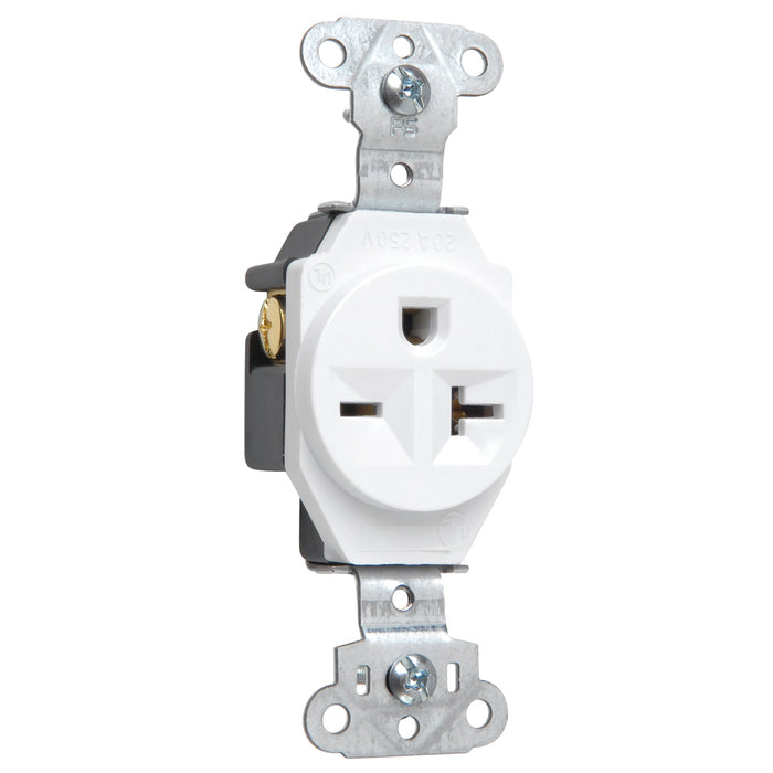 20A 240V Commercial Grade Single Receptacle