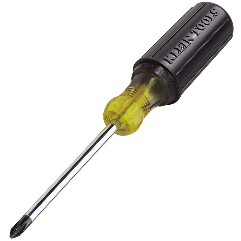 Klein Tools  #2 Phillips Screwdriver 4-Inch Round Shank