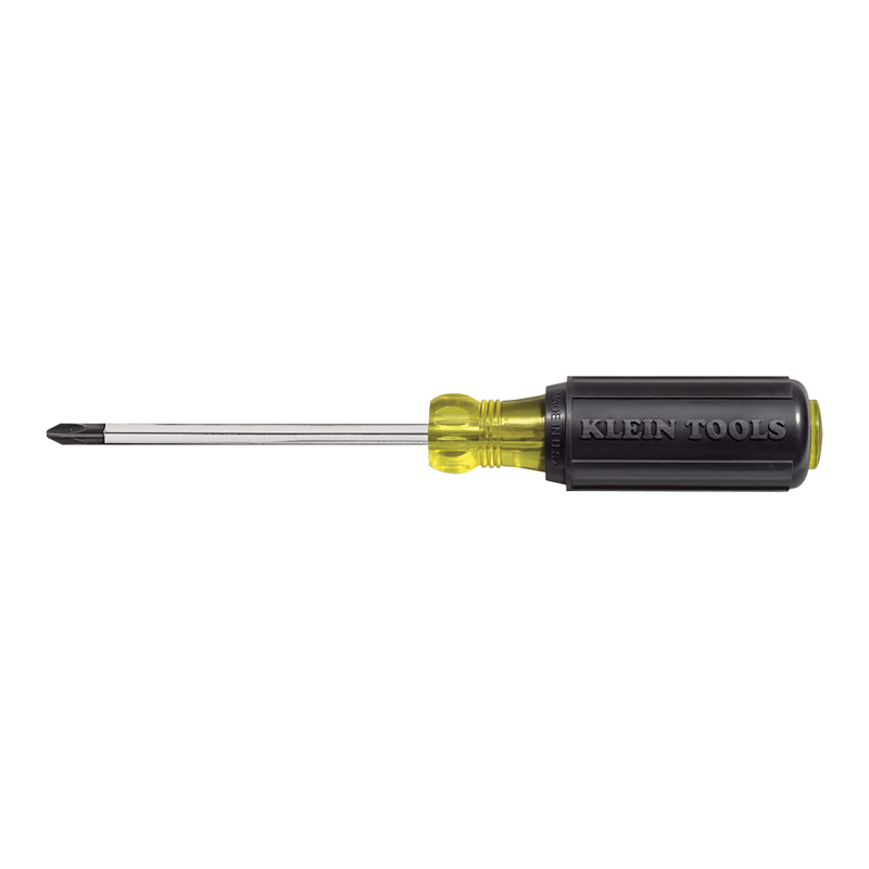 Klein Tools  #2 Phillips Screwdriver 4-Inch Round Shank