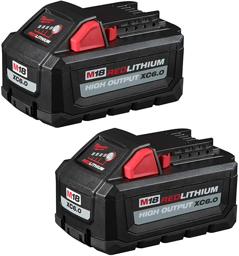 Milwaukee XC6.0 Battery Pack (2pk)  48-11-1862