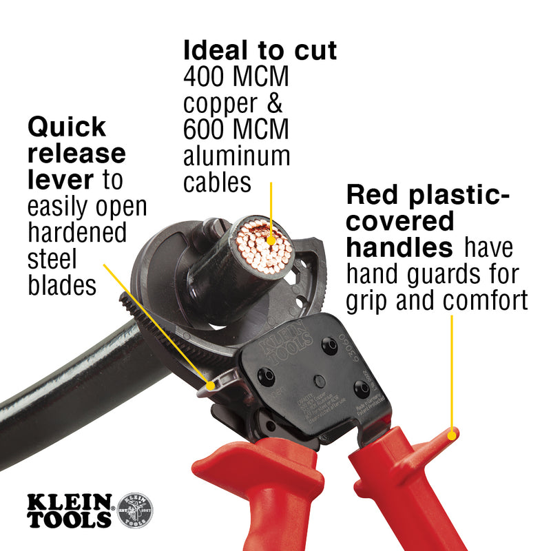 Klein Tools  Ratcheting Cable Cutter