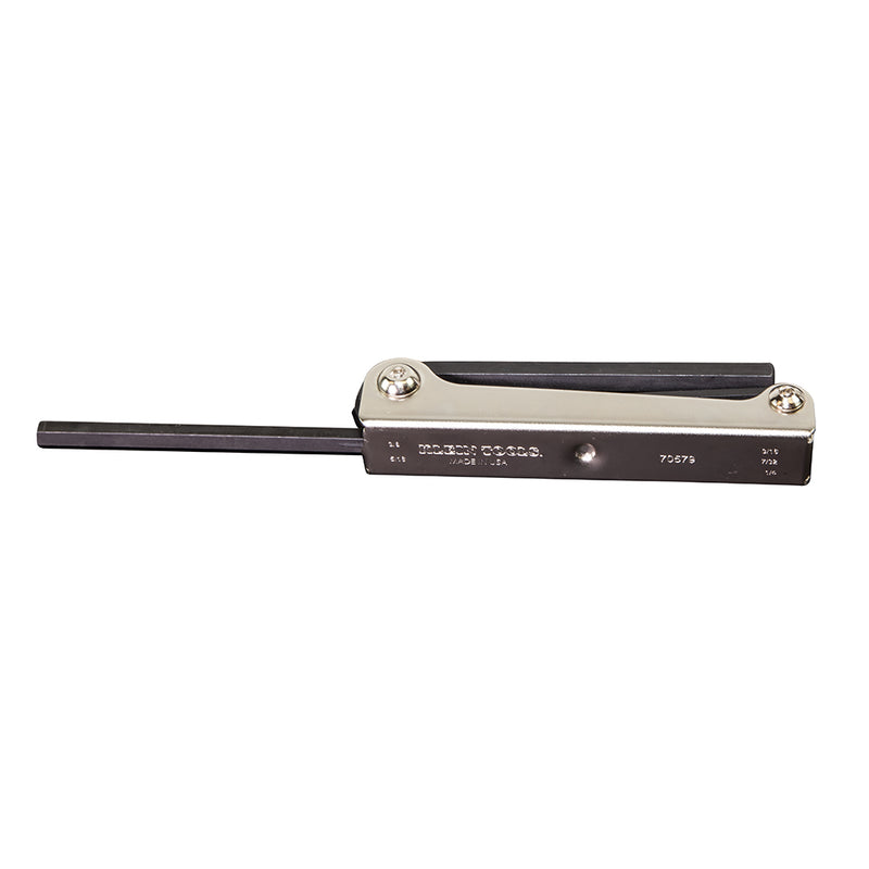 Klein Tools  Folding Hex Key Set, 5-Key, SAE Sizes