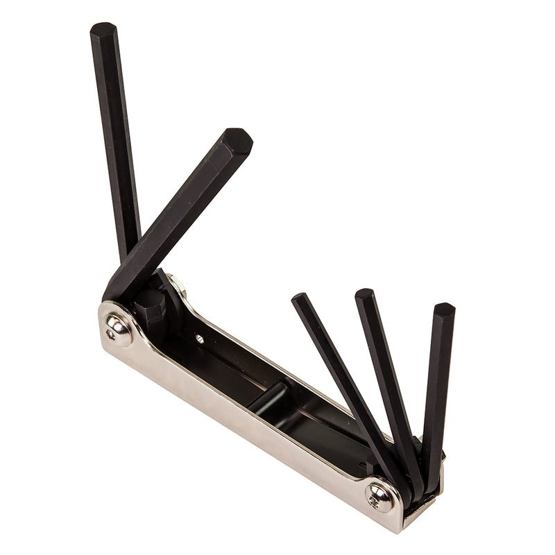 Klein Tools  Folding Hex Key Set, 5-Key, SAE Sizes