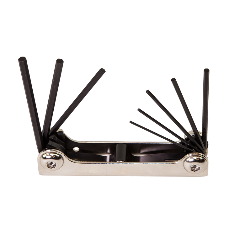 Klein Tools  Folding Hex Key Set, 8-Key, SAE Sizes