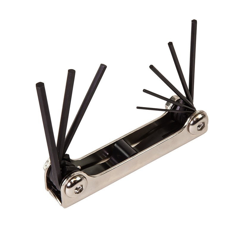 Klein Tools  Folding Hex Key Set, 8-Key, SAE Sizes