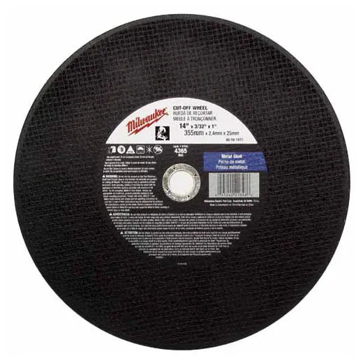 Milwaukee Type 1 Cut-Off Wheels