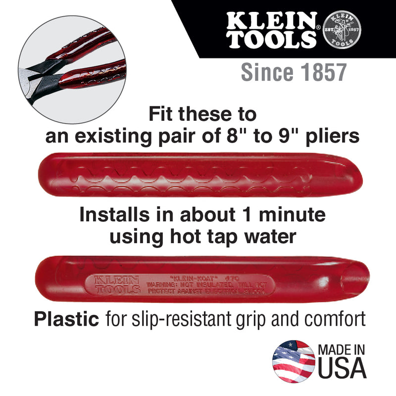 Klein Tools Replacement Handles for 8-Inch to 9-Inch Pliers