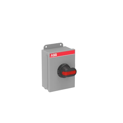 40A 3P N3R ENCLOSED NON FUNSED DISCONNECT SWITCH ABB