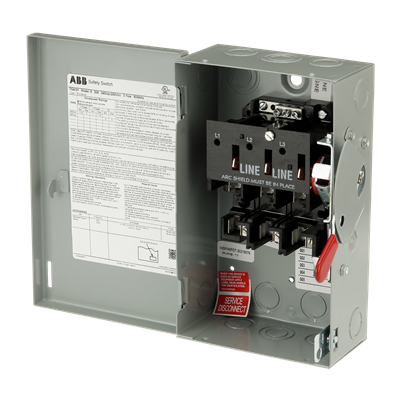 30A 3P GD N1 240V SAFETY SWITCH ABB