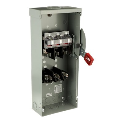 60A 3P HD N3R 600V FUSIBLE SAFETY SWITCH ABB