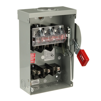 30A 3P HD N3R 600V Heavy Duty Safety Switch ABB