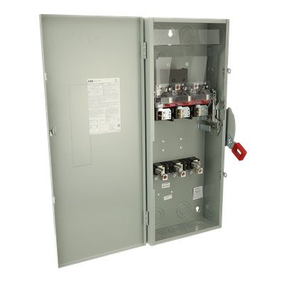 200A 3P HD N1 600V FUSIBLE SAFETY SWITCH ABB