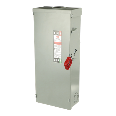 60A 3P HD N3R 600V FUSIBLE SAFETY SWITCH ABB