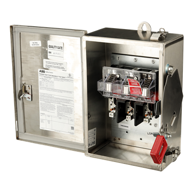 60A 3P HD N4X 600V NON FUSE SWITCH ABB