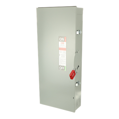 200A 3P HD N3R 600V FUSIBLE SAFETY SWITCH ABB
