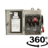 60A 3P HD N4X 600V NON FUSE SWITCH ABB