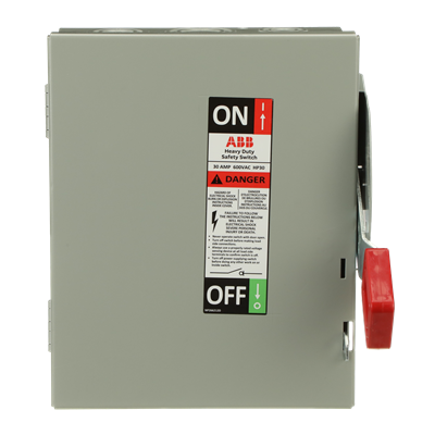 30A 3P HD N1 600V NON FUSE SWITCH ABB