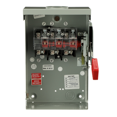 30A 3P HD N3R 600V NON FUSE SWITCH ABB