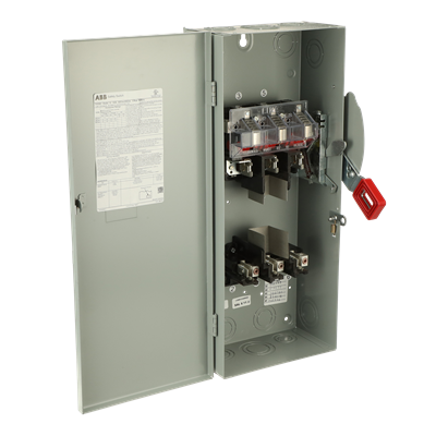 100A 3P HD N1 600V FUSIBLE SAFETY SWITCH ABB