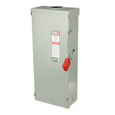 100A 3P HD N3R 600V FUSIBLE SAFETY SWITCH ABB