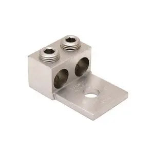 Burndy Terminal Lug Doble #6, 1-Hole