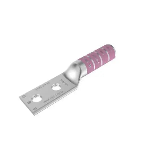 Burndy 1/0 Hy Seal Lug Compression Connector , 2-Hole