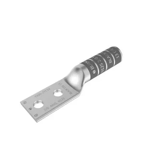 Burndy 2/0 Hy Seal Lug Compression Connector, 2-Hole