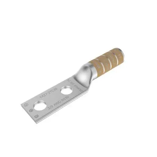 Burndy 3/0 Hy Seal Lug Compression Connector, 2-Hole